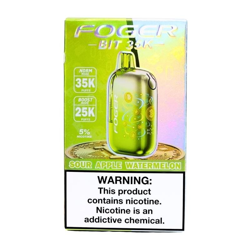 Foger BIT 35K 5% Nicotine Disposable (3500025000 Puffs ) 18.5 ml 5ct Display - Image 8