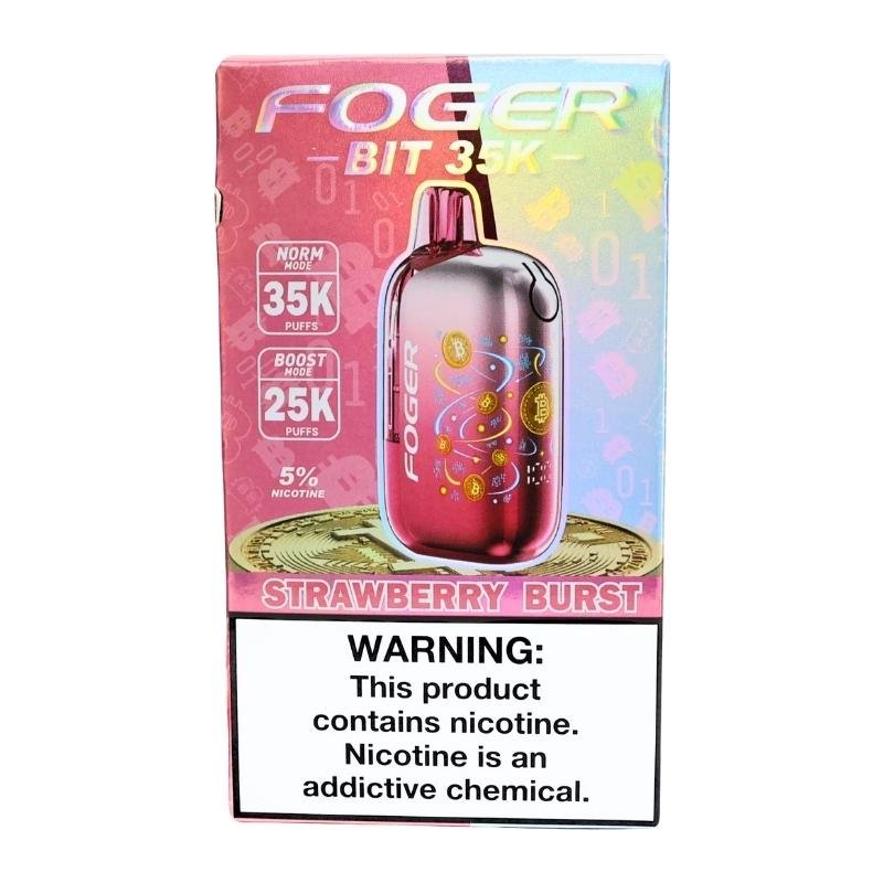 Foger BIT 35K 5% Nicotine Disposable (3500025000 Puffs ) 18.5 ml 5ct Display - Image 6