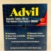 Advil ibuprofen pain reliever tablets package