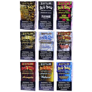 Big Dog Broadleaf Wraps (Pre-Priced $1.99) 2pk 20ct Display