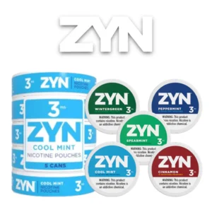 ZYN Nicotine 3mg Pouches 5ct Roll