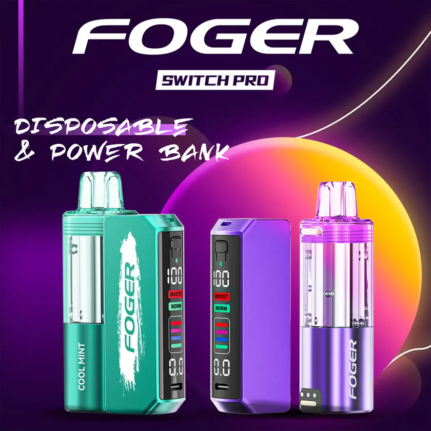 Foger Switch Pro Kit 5% Nic 5ct Display