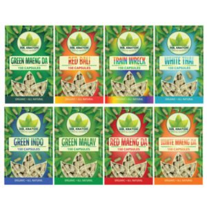 Mr. Kratom Capsules 150ct Bag