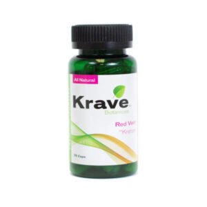 Krave Botanicals Kratom Capsules 75ct Bottle
