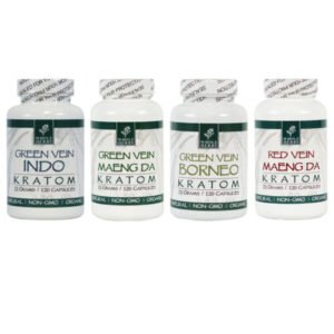 Whole Herbs Kratom Capsules 72g 120ct Bottle